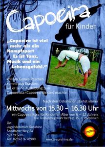 Capoeira Kurs für Kinder