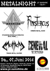 Metalnight am 7. Juni 2014