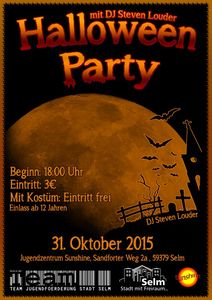 Halloween Party am 31. Oktober 2015